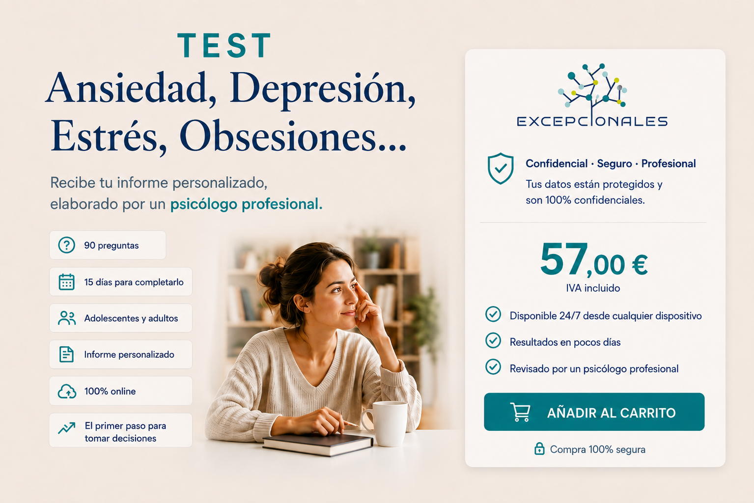 test de ansiedad depresión estrés y obsesiones