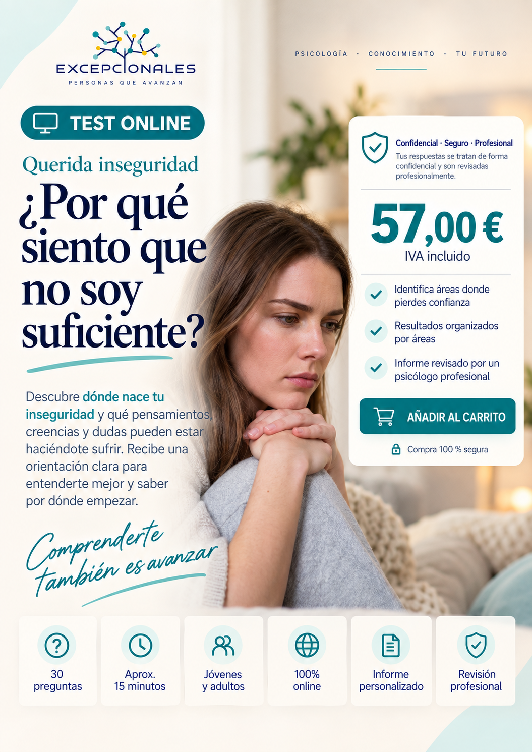 Test de inseguridad por qué siento que no soy suficiente